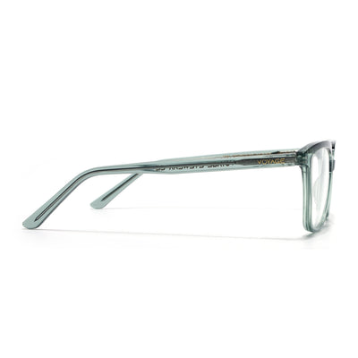 Voyage Glaze Green Wayfarer Eyeglasses for Men & Women (FPK26009FMG8123)