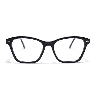 Voyage Glaze Black Cateye Eyeglasses for Women (FPK26010FMG8134)