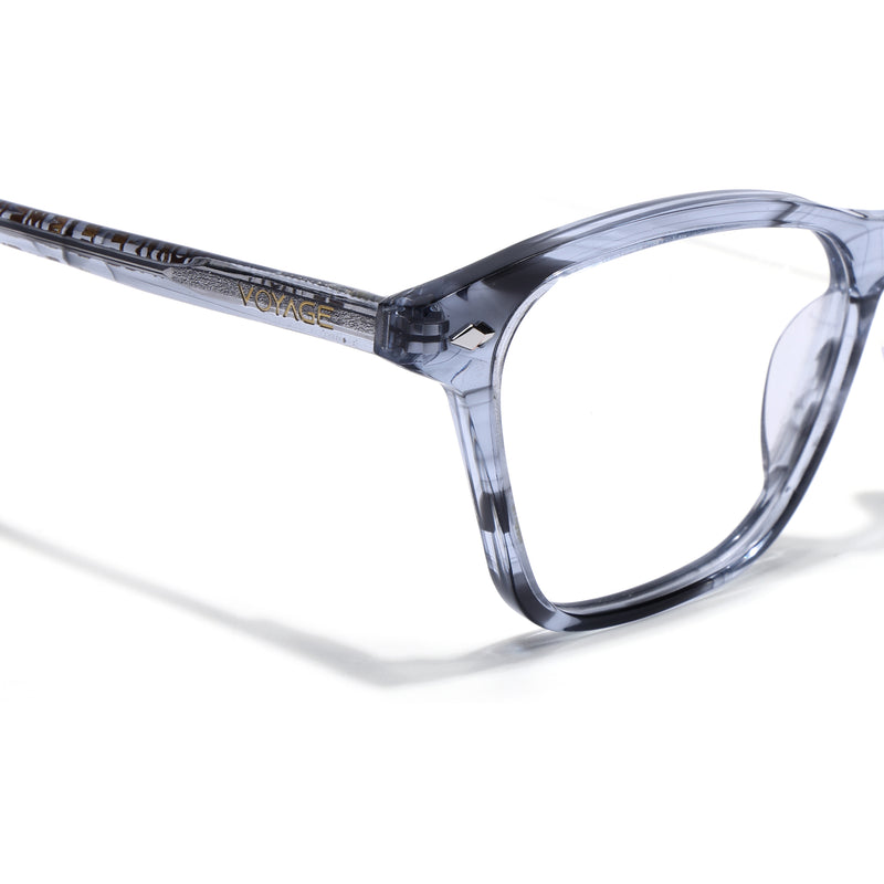 Voyage Glaze Blue Cateye Eyeglasses for Women (FPK26010FMG8135)