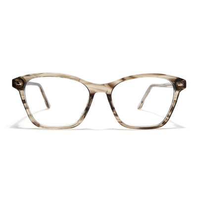 Voyage Glaze Green Cateye Eyeglasses for Women (FPK26010FMG8136)