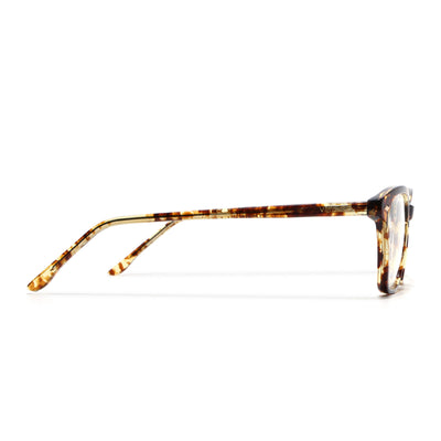 Voyage Glaze Demi Brown Cateye Eyeglasses for Women (FPK26010FMG8137)