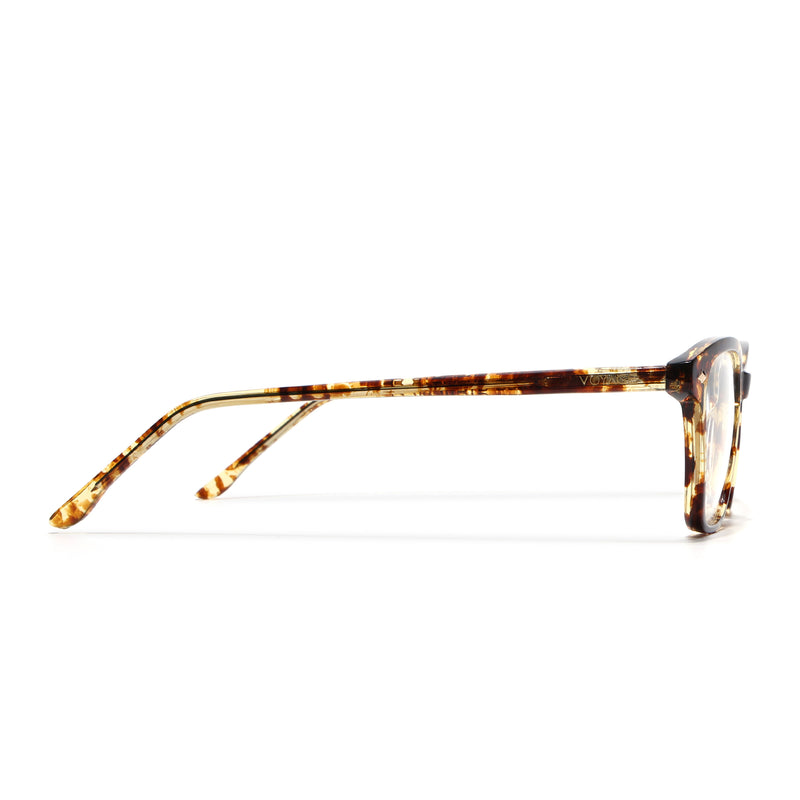 Voyage Glaze Demi Brown Cateye Eyeglasses for Women (FPK26010FMG8137)
