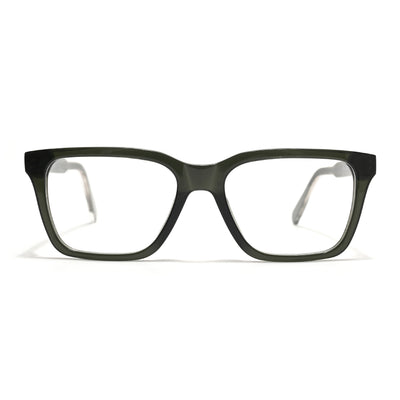 Voyage Glaze Green Wayfarer Acetate Eyeglasses for Men & Women (FPK26011FMG8693)