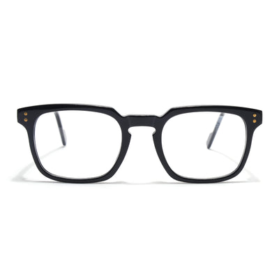 Voyage Glaze Black Wayfarer Acetate Eyeglasses for Men & Women (FPK26012FMG8670)