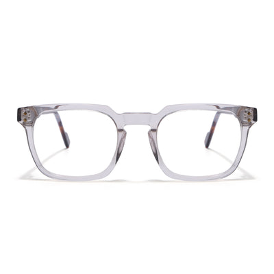Voyage Glaze Transparent Wayfarer Acetate Eyeglasses for Men & Women (FPK26012FMG8672)