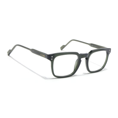 Voyage Glaze Green Wayfarer Acetate Eyeglasses for Men & Women (FPK26012FMG8673)
