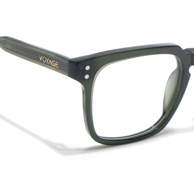 Voyage Glaze Green Wayfarer Acetate Eyeglasses for Men & Women (FPK26012FMG8673)