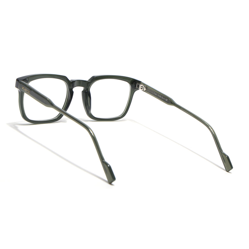 Voyage Glaze Green Wayfarer Acetate Eyeglasses for Men & Women (FPK26012FMG8673)