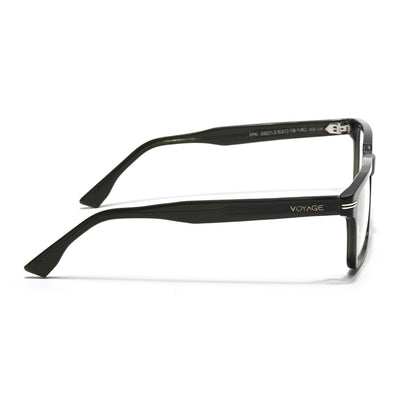Voyage Glaze Green Rectangle Acetate Eyeglasses for Men & Women (FPK26013FMG8638)