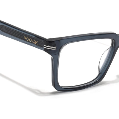 Voyage Glaze Sea Green Rectangle Acetate Eyeglasses for Men & Women (FPK26013FMG8639)