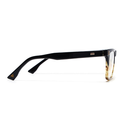 Voyage Glaze Black Wayfarer Eyeglasses for Men & Women (FPK26017FMG8138)