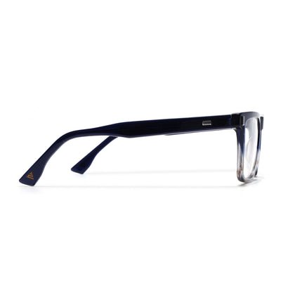 Voyage Glaze Blue Wayfarer Eyeglasses for Men & Women (FPK26017FMG8139)