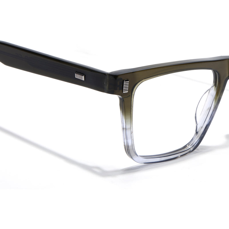 Voyage Glaze Green Wayfarer Eyeglasses for Men & Women (FPK26017FMG8140)