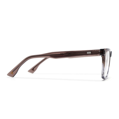 Voyage Glaze Brown Wayfarer Eyeglasses for Men & Women (FPK26017FMG8141)