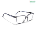 Voyage Glaze Grey Wayfarer Eyeglasses for Men & Women (FPK26018FMG8090)