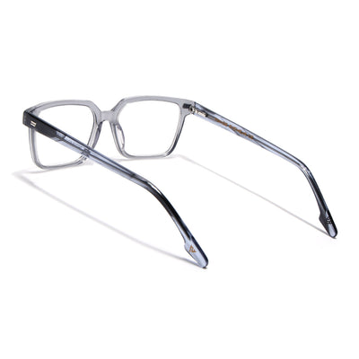 Voyage Glaze Grey Wayfarer Eyeglasses for Men & Women (FPK26018FMG8090)