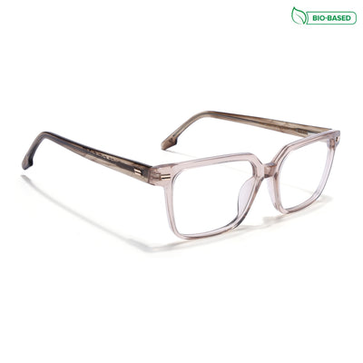 Voyage Glaze Brown Wayfarer Eyeglasses for Men & Women (FPK26018FMG8092)