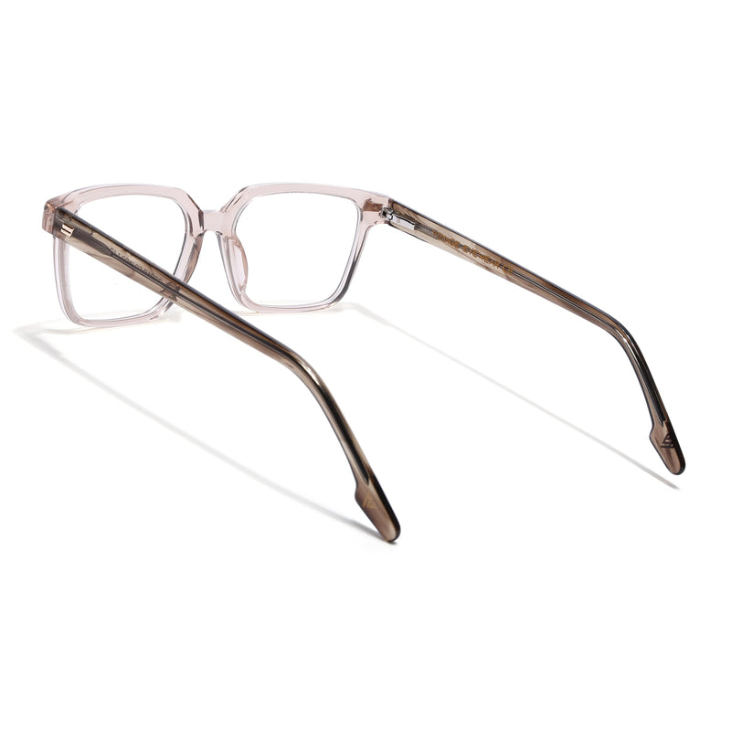 Voyage Glaze Brown Wayfarer Eyeglasses for Men & Women (FPK26018FMG8092)