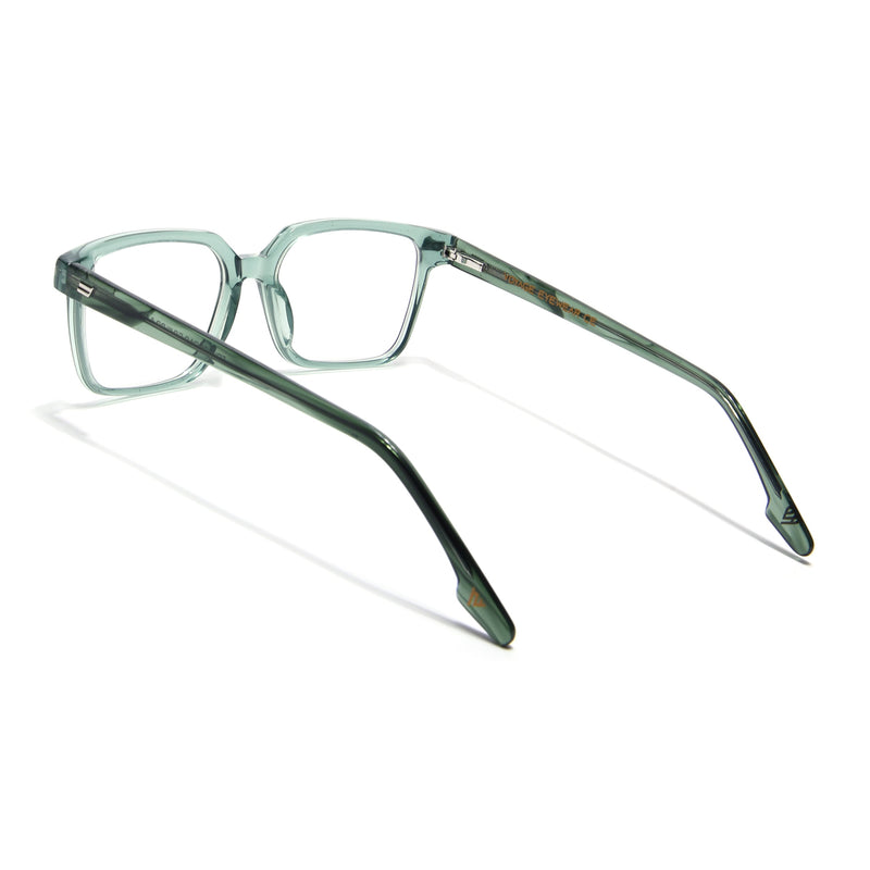 Voyage Glaze Green Wayfarer Eyeglasses for Men & Women (FPK26018FMG8093)