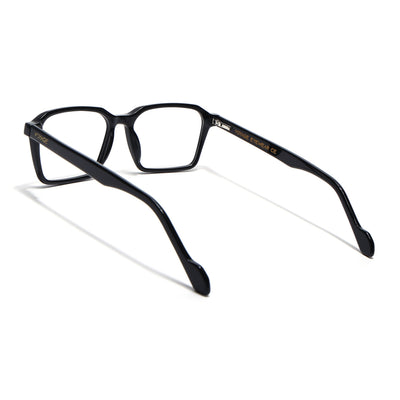 Voyage Glaze Black Wayfarer Eyeglasses for Men & Women (FPK26019FMG8114)
