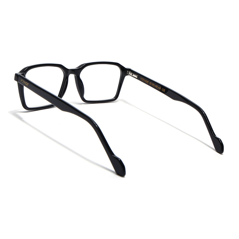Voyage Glaze Black Wayfarer Eyeglasses for Men & Women (FPK26019FMG8114)