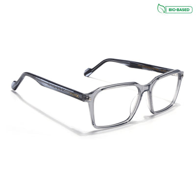Voyage Glaze Grey Wayfarer Eyeglasses for Men & Women (FPK26019FMG8115)