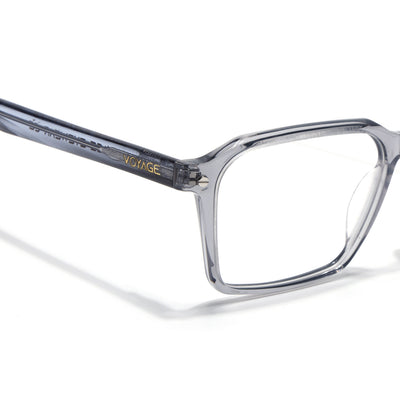 Voyage Glaze Grey Wayfarer Eyeglasses for Men & Women (FPK26019FMG8115)