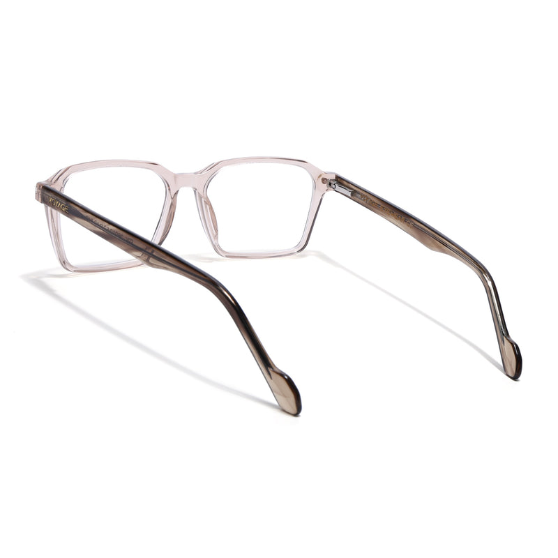 Voyage Glaze Brown Wayfarer Eyeglasses for Men & Women (FPK26019FMG8117)
