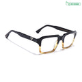 Voyage Glaze Black Wayfarer Eyeglasses for Men & Women (FPK26023FMG8124)