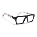Voyage Black WayFarer Eyeglasses for Men & Women (FPK26024FMG9185)