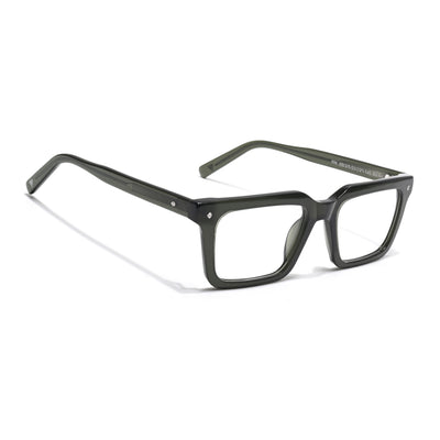 Voyage Glaze Green Wayfarer Acetate Eyeglasses for Men & Women (FPK26025FMG8668)