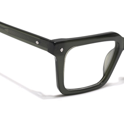 Voyage Glaze Green Wayfarer Acetate Eyeglasses for Men & Women (FPK26025FMG8668)
