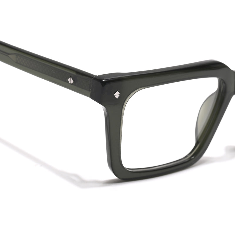 Voyage Glaze Green Wayfarer Acetate Eyeglasses for Men & Women (FPK26025FMG8668)
