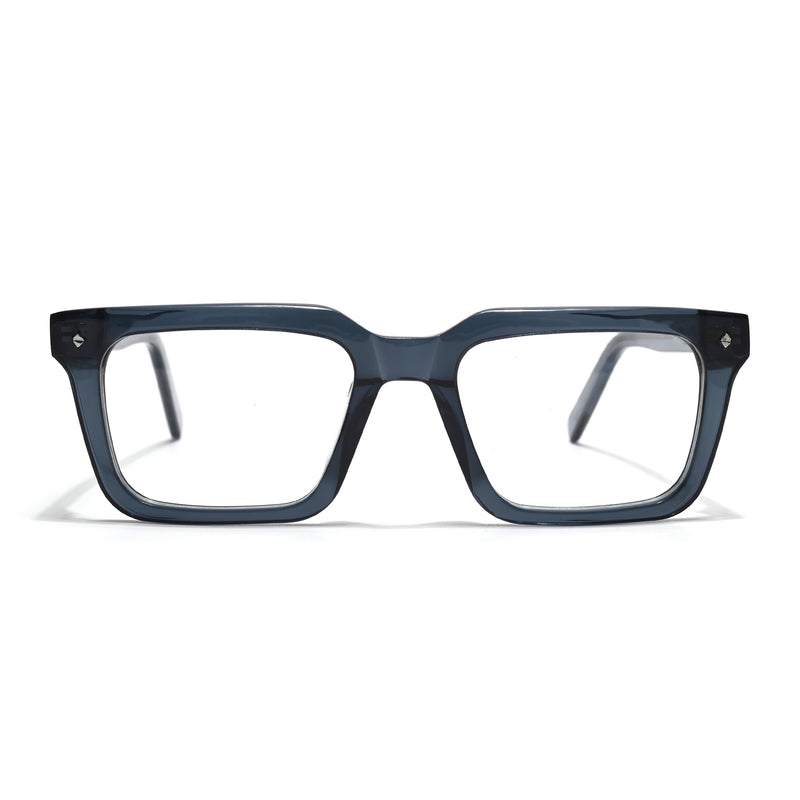 Voyage Glaze Blue Wayfarer Acetate Eyeglasses for Men & Women (FPK26025FMG8669)