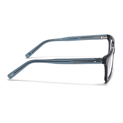 Voyage Glaze Blue Wayfarer Acetate Eyeglasses for Men & Women (FPK26025FMG8669)