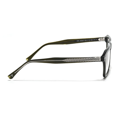 Voyage Glaze Green Wayfarer Acetate Eyeglasses for Men & Women (FPK26027FMG8643)
