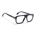 Voyage Black WayFarer Eyeglasses for Men & Women (FPK26029FMG9190)