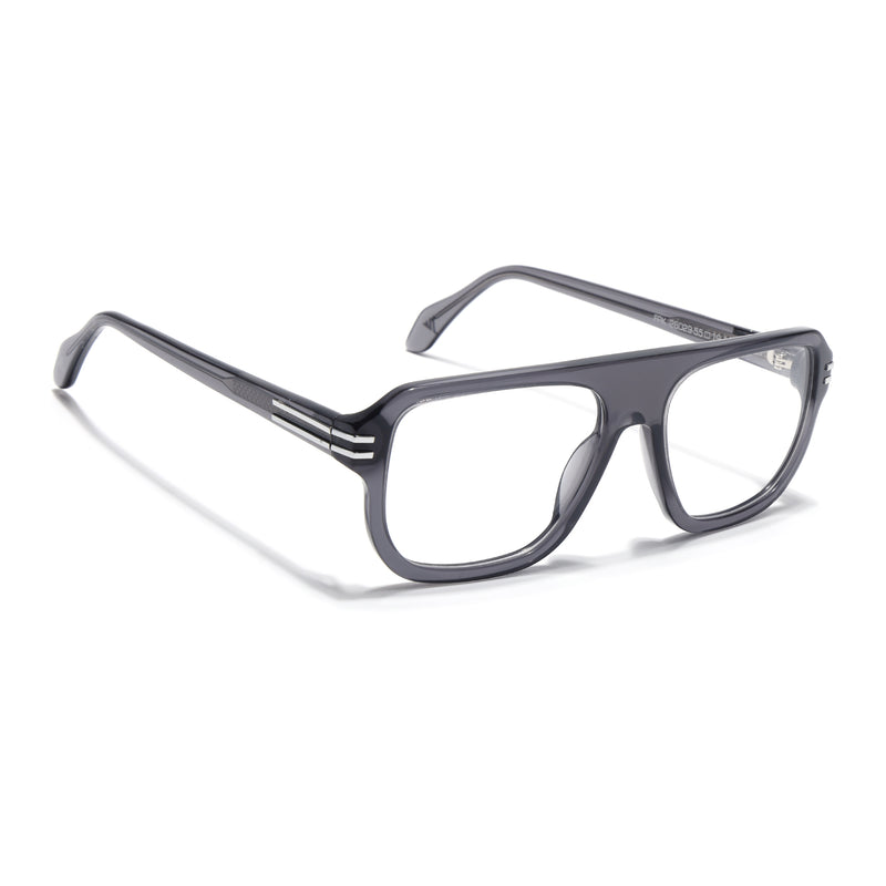 Voyage Grey WayFarer Eyeglasses for Men & Women (FPK26029FMG9191)