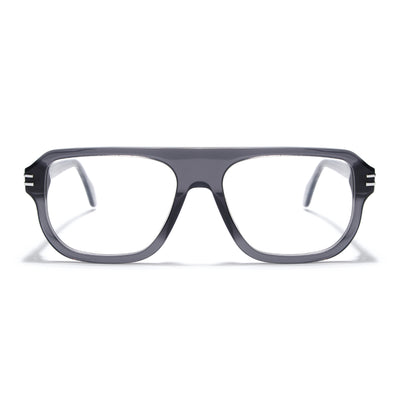Voyage Glaze Grey WayFarer Eyeglasses for Men & Women (FPK26029FMG9191)