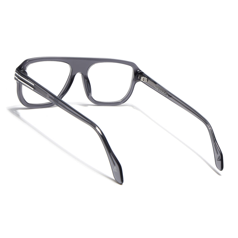 Voyage Grey WayFarer Eyeglasses for Men & Women (FPK26029FMG9191)