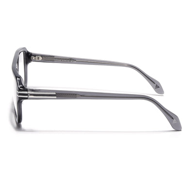 Voyage Glaze Grey WayFarer Eyeglasses for Men & Women (FPK26029FMG9191)