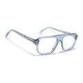 Voyage Blue & Black WayFarer Eyeglasses for Men & Women (FPK26029FMG9193)