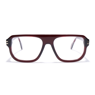 Voyage Red WayFarer Eyeglasses for Men & Women (FPK26029FMG9194)