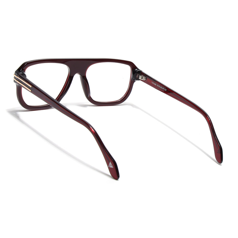 Voyage Red WayFarer Eyeglasses for Men & Women (FPK26029FMG9194)
