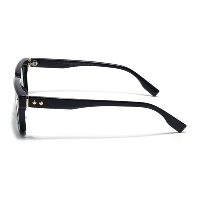 Voyage Black Wayfarer Eyeglasses for Men & Women (FY99285FMG9270)