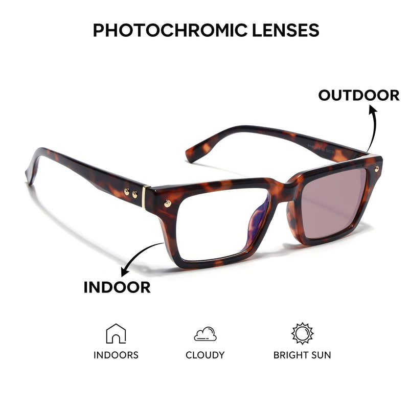 Voyage Demi Brown Wayfarer Eyeglasses for Men & Women (FY99285FMG9272)