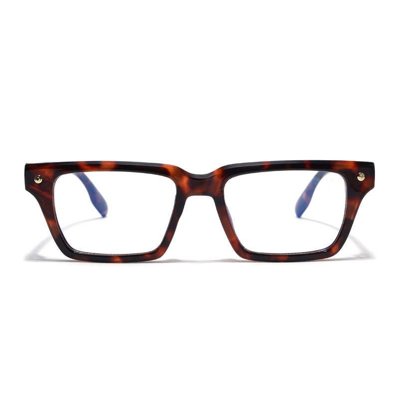 Voyage Demi Brown Wayfarer Eyeglasses for Men & Women (FY99285FMG9272)