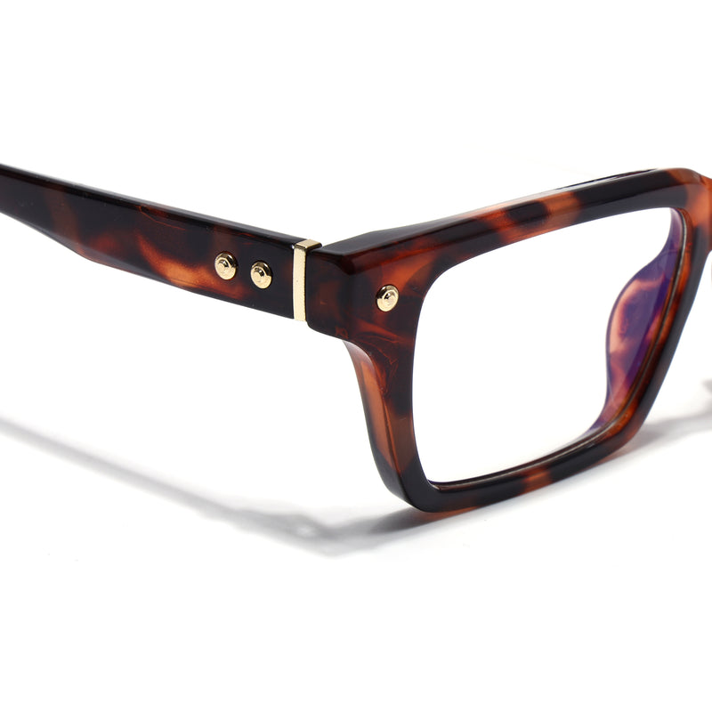 Voyage Demi Brown Wayfarer Eyeglasses for Men & Women (FY99285FMG9272)