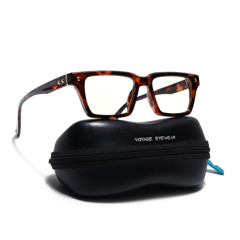 Voyage Demi Brown Wayfarer Eyeglasses for Men & Women (FY99285FMG9272)
