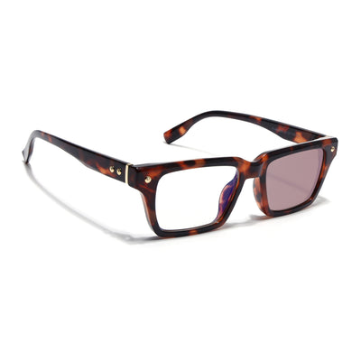Voyage Demi Brown Wayfarer Eyeglasses for Men & Women (FY99285FMG9272)